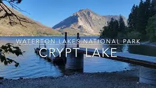 Crypt Lake, Waterton Lakes National Park          8/26/2023