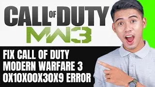 FIX Call OF Duty Modern Warfare 3 0x10x00x30x9 ERROR Crashing   XBOX GAME PASS FOR PC