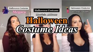 Cute Halloween Costume Ideas || Tinkerbell, Belle, Cinderella, Jessica Rabbit, Morticia Addams etc.