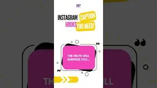 Want to stop the scroll and grab attention? | Instagram Caption Hooks You Need #instagram