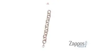 GUESS Chain Link Bracelet with Pave Accents 7.5 with 2 Extender SKU: 9163098