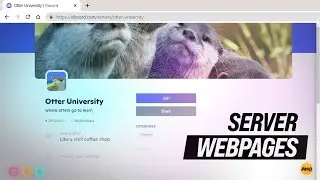 Webpages for your Discord Server | Discovery is about to change forever..