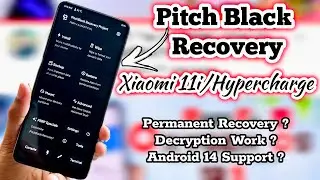 install PITCH BLACK Recovery On Xiaomi 11i/Hypercharge | Hindi