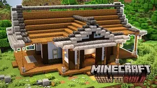 Minecraft: Japanese Starter House | Survival House Tutorial