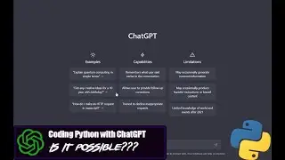 Get Started with ChatGPT and Python - The Incredible Results You Won't Believe!