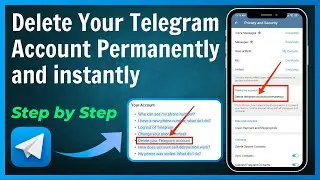 How to Delete Telegram Account Permanently Android