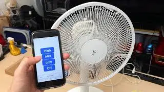 Control an AC fan using a Raspberry Pi Pico W