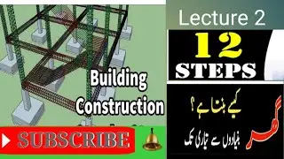 Steps of house construction || APNA Ghar kase tameer kare || Engineer Asif iqbal khattak