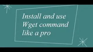 Mirror a Web Site Using Wget In Linux | Use Wget like a Pro