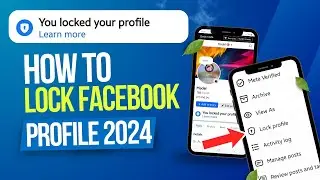 How to Lock Facebook Profile 2024 | Easy Steps FB Lock Profile Missing