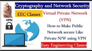 Virtual Private Network (VPN) How to Make Public Network secure Like Private N/W using VPN(Hindi)