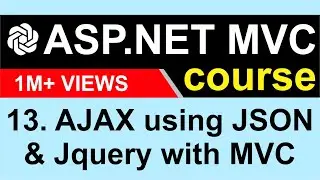 13. Implementing AJAX using JSON and jQuery with MVC - ASP NET MVC 5 - CodeGPT