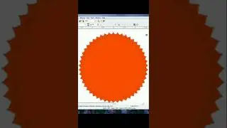 Corel Draw short video gear shape 3 step | Lunar Computer College