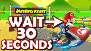 Mario Kart 8 Deluxe but I WAIT 30 SECONDS EVERY RACE!! *Brother vs Sister!* (DLC Tracks Wave 2!)