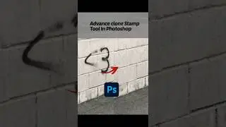 Advance Clone stamp Tool in Photoshop #photoshop #utubeshorts #shorts #clone stamp tool