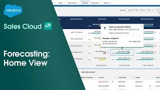 How to Use Forecasting Home View in Sales Cloud | Salesforce