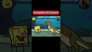 Dinasour VS SpongBob #cartoon #spongebob #games #memes