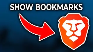 How To Show Bookmarks Bar In Brave Browser - Tutorial