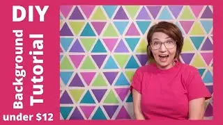 CHEAP DIY BACKGROUND FOR YOUR ONLINE CLASSROOM