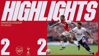 HIGHLIGHTS | Arsenal vs Tottenham Hotspur (2-2) | The points are shared in the north London derby