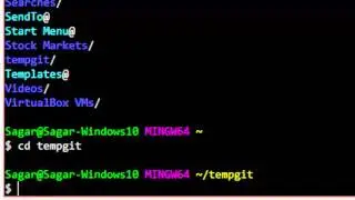 How to initialize the new git repository