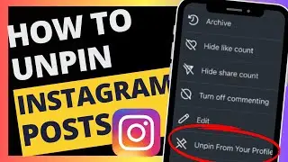 How to unpin instagram post - Verified Guide