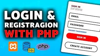 Login and Register Page in PHP and MYSQL With Source Code 🐳