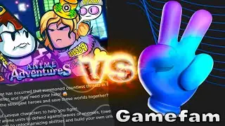 Anime Adventures Vs Gamefam... | The Future of Anime Games on Roblox