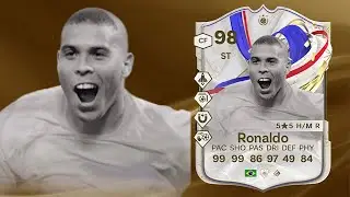 FC 24: RONALDO NAZARIO 98 ICON PLAYER REVIEW I FC 24 ULTIMATE TEAM