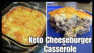 The BEST Keto Casserole: Cheeseburger Casserole | #Shorts