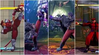 Street Fighter 6 - M.Bison/ベガ Gameplay Comparison