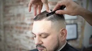 Skin Fade Haircut Combover With Side Part Really Easy Steps