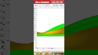 Simple Curve Design in Coreldraw | Coreldraw Short | Full VIdeo link In description box