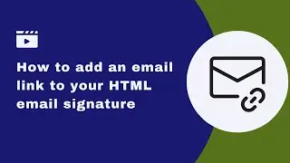 How to add an email link to your HTML email signature