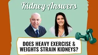 Does intense exercise and heavy lifting strain the kidneys?