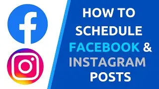 How to Schedule Posts on Facebook &  Instagram Posts (2022 UPDATE)