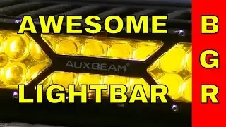 Auxbeam's X-Series 42 inch cree LED lightbar, Big Guy Review