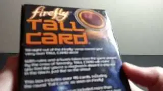 Firefly: Tall Card Game Unboxing/Details
