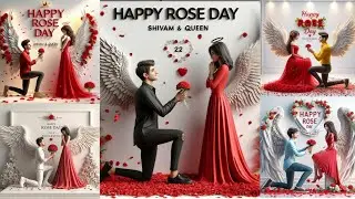 Rose Day AI Photo Editing | Happy Rose Day AI Image Generator | Rose Day Photo Editing