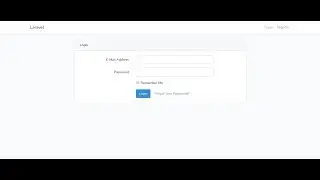 HOW TO MAKE LOGIN REGISTER LARAVEL