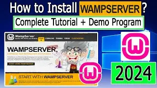 How to Install WAMP Server on Windows 10/11 | 2024 Update | Complete Guide