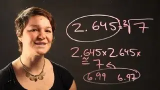 How to Convert a Decimal Into a Radical : Radical Numbers