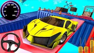 Mega Ramp Car Games: Ultimate - GT Impossible Sport Car Racing - Android GamePlay