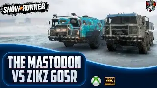 THE MASTODON vs ZiKZ605R SNOWRUNNER