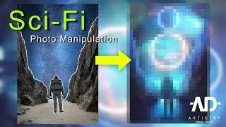 SCi-Fi Photo Manipulation Speed Art | Sci-if Digital artwork |