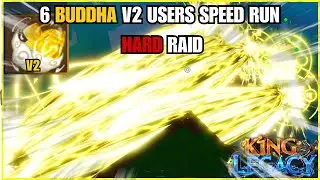 6 AWAKEN BUDDHA'S VS HARD RAID (King Legacy)