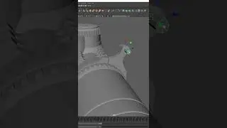 3D Modeling a Scope | Autodesk Maya + Substance 3D Painter | 