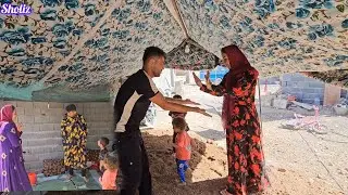 Nomadic Life: A Happy Day – Spreading Soil in the Tent and Yard, with a Delicious Daisy 🌿🏕️🍲