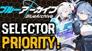 WHO TO PICK FROM SELECTOR? BEST META STUDENTS 2025! | Blue Archive