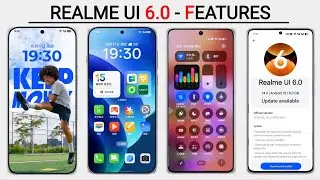 Realme UI 6.0 Android 15 : Official Update (15+ New Features) 🔥